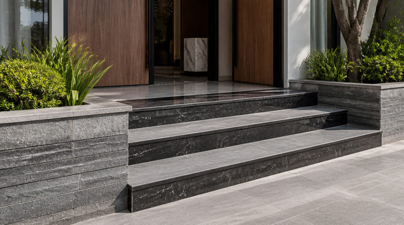 Báo giá & 99+ Mẫu đá ốp bậc thềm đẹp, chuẩn phong thủy 2026 1 - Tổng Kho Đá Bậc thềm nhà (Bậc tam cấp) là gì? Vai trò & Kích thước tiêu chuẩn