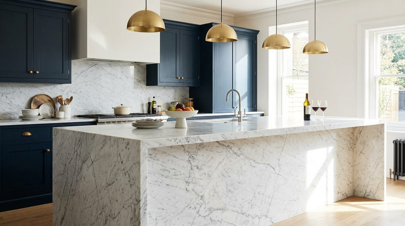 Ứng Dụng Tuyệt Đỉnh Của Đá Marble Carrara Cao Cấp Trong Nội Thất