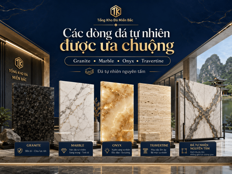 Tổng Kho Đá Miền Bắc - Tổng kho đá tự nhiên tại Ninh Bình uy tín