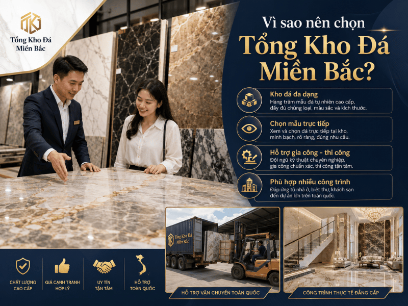 Tổng Kho Đá Miền Bắc - Tổng kho đá tự nhiên tại Ninh Bình uy tín