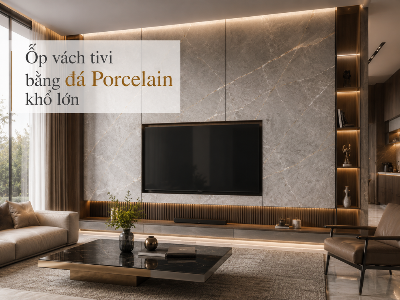 Xu hướng sử dụng đá Porcelain khổ lớn trong nội thất và kiến trúc hiện đại 1 - Tổng Kho Đá Xu hướng sử dụng đá Porcelain khổ lớn trong nội thất và kiến trúc hiện đại