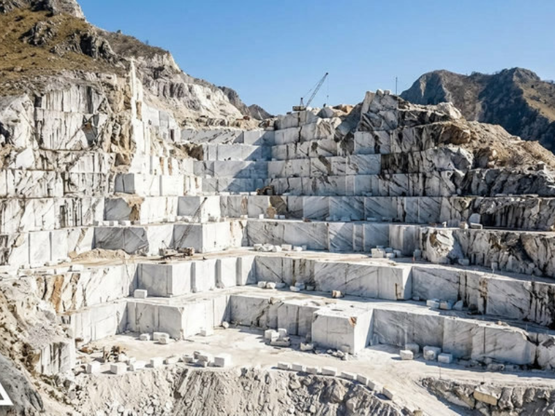 Đá Marble Carrara ý cao cấp: Bảng giá & mẫu đẹp 2026 1 - Tổng Kho Đá Thiet ke chua co ten - Tổng Kho Đá