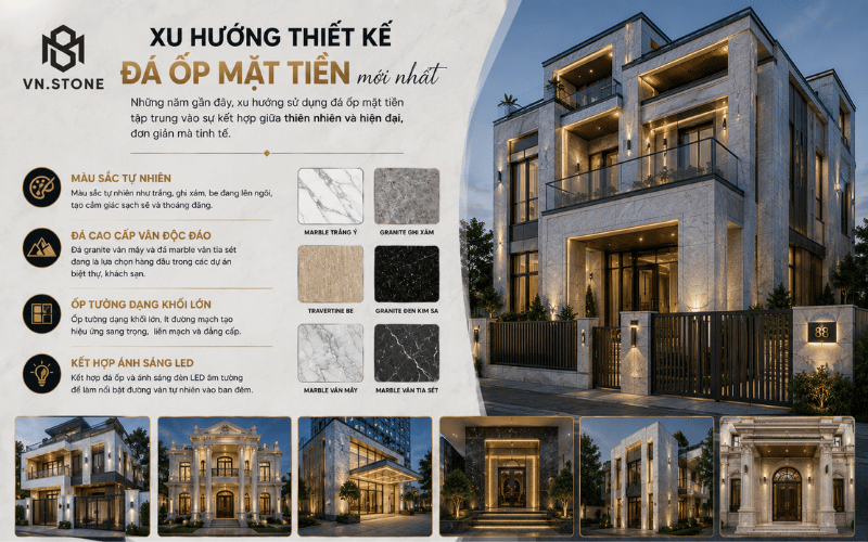 đá ốp mặt tiền