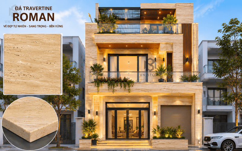 đá ốp mặt tiền
