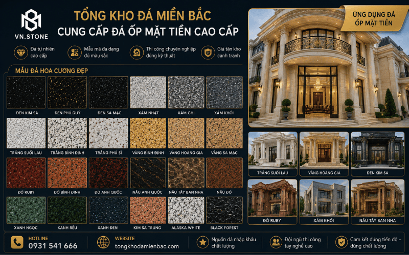 đá ốp mặt tiền