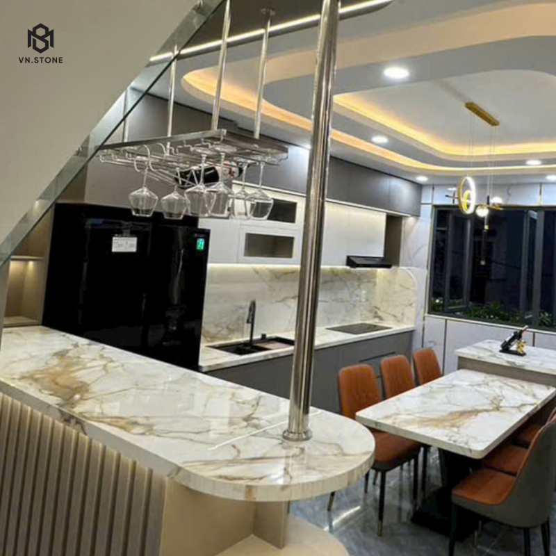 Cách vệ sinh đá bàn bếp granite sạch bóng, không bị ố
