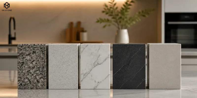 Đá bàn bếp có chứa phóng xạ không? Hiểu đúng để chọn đá an toàn 3 - Tổng Kho Đá da ban bep co chua phong xa khong 1 - Tổng Kho Đá