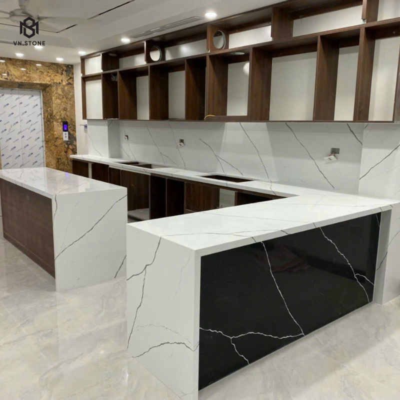 Đá bàn bếp thạch anh (quartz) có tốt không? Đánh giá thực tế 3 - Tổng Kho Đá da ban bep thach anh quartz co tot khong 1 - Tổng Kho Đá