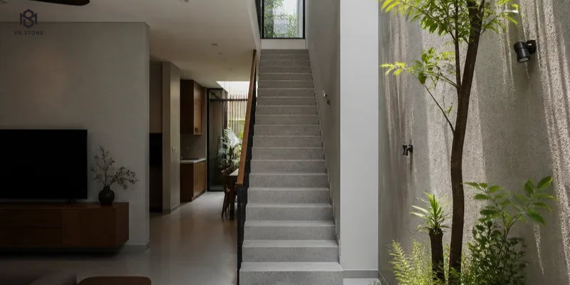 da cau thang cho nha ong nho hep 5 - Tổng Kho Đá